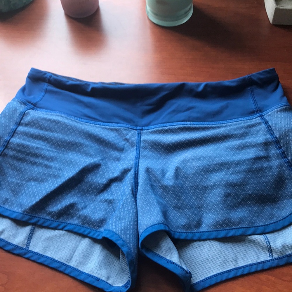 lululemon speed shorts size 4